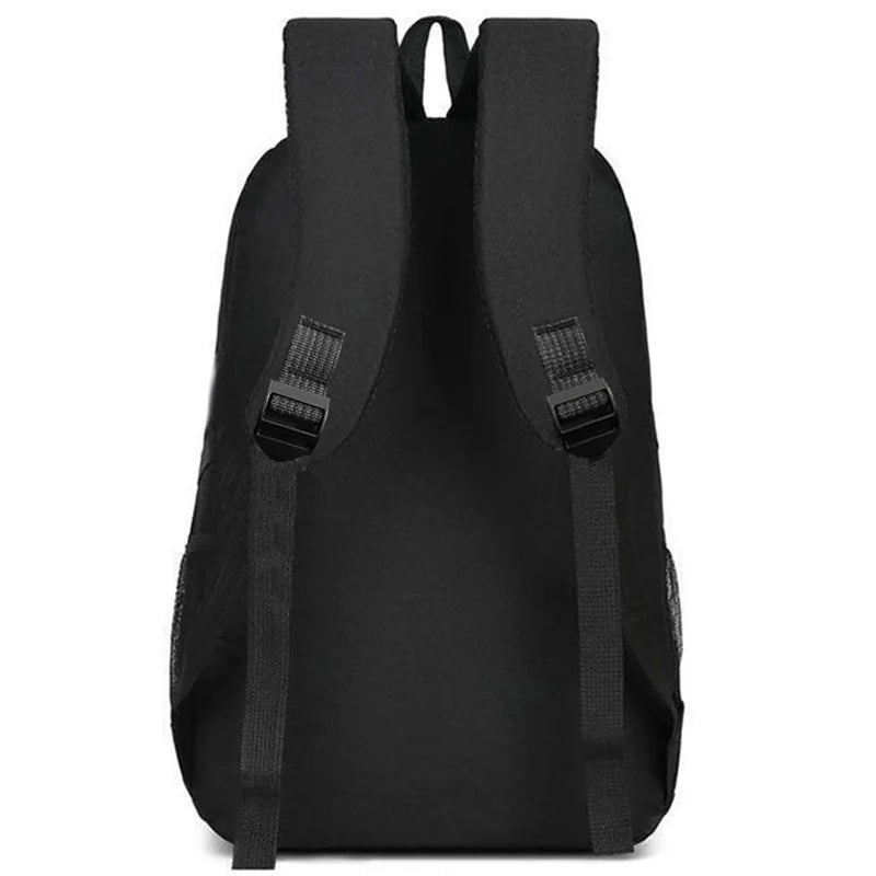 Durable Water‑Repellent Oxford Laptop Rucksack Multi‑Zipper Business Backpack for Student Work Daily Travel Commuting