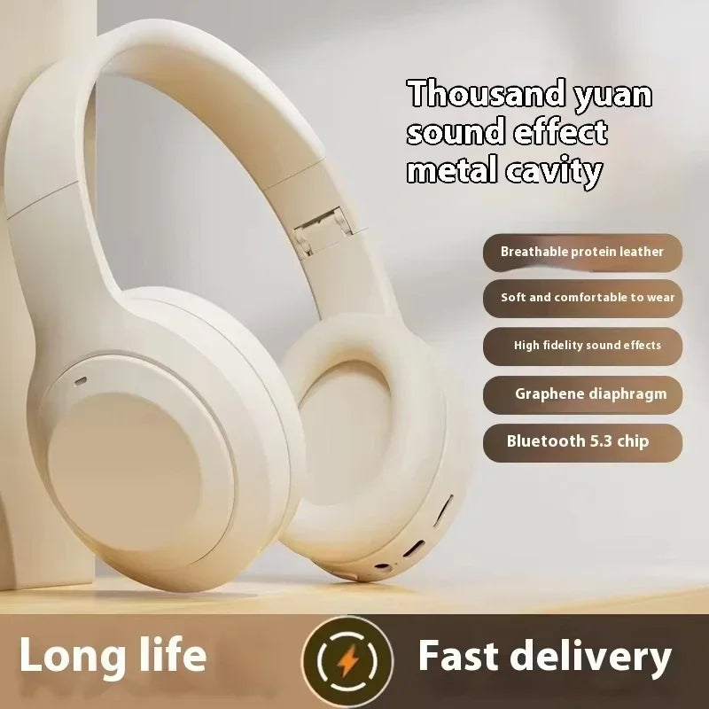 Headset Wireless Headset, Long Range, Mobile Phone/Ipad Listening Headset, Gaming Game Wireless Headset