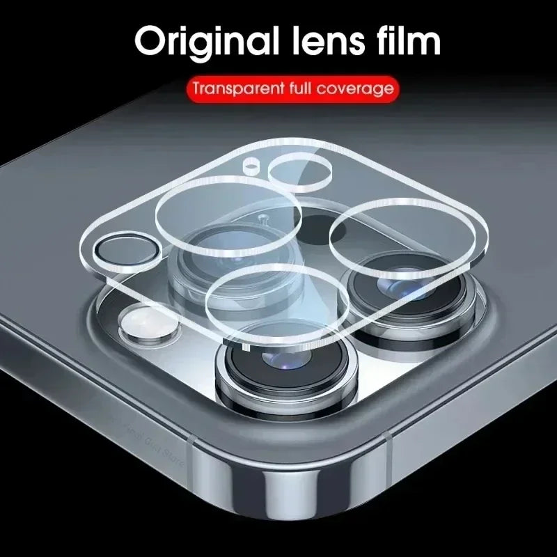 5Pcs Camera Lens Protector Glass for Iphone 15 11 12 14 Pro Max Mini Camera Protective Glass Film for Iphone 13 16 PRO MAX PLUS