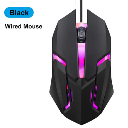 RGB Gaming Mouse Bluetooth Mouse 2.4G Wireless Mouse Ergonomic 1600DPI 6 Mute Buttons Mouse for Macbook Tablet Laptops Computer
