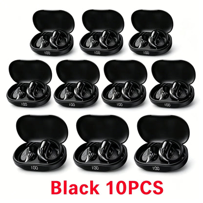 Wireless Bluetooth 5.3 Earbuds LED Runing Earphones Display Sports Earhook Headphones Deep Bass Hifi Stereo Noise Cancelling New