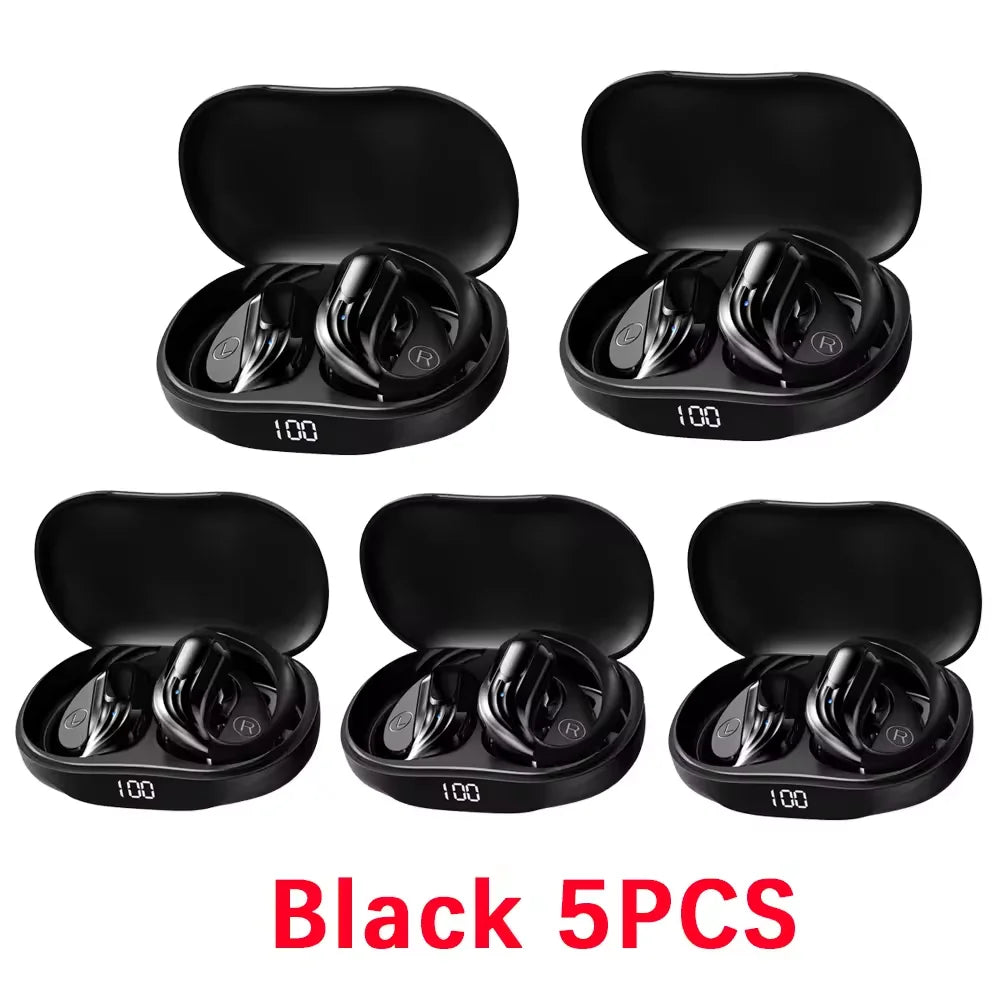 Wireless Bluetooth 5.3 Earbuds LED Runing Earphones Display Sports Earhook Headphones Deep Bass Hifi Stereo Noise Cancelling New